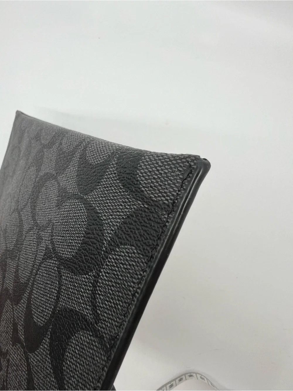 Coach Mini Tablet Sleeve In Signature Canvas Style # C2024 Gunmetal/Charcoal
